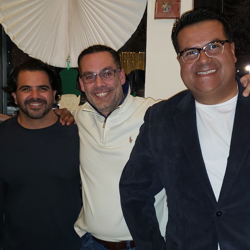 Josef martinez, Honorio Torrealba and Juan Carlos Barry
